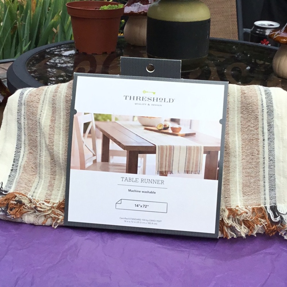 Threshold Table Runner - New - 14x72